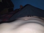 VERGA GRUESA HACIENDO BULTOS EN SHORTS 2/16