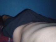 VERGA GRUESA HACIENDO BULTOS EN SHORTS 7/16