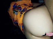 My stepsister wakes me up to fuck on the floor without our parents hearing. (POV) - MওowPink 13/16