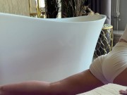 stretching in the shower 6/16