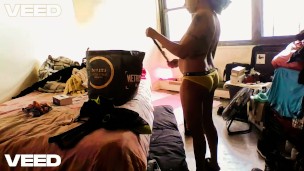 blowjob ebony midget sucking dick music stripper brown huge cock