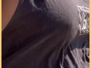 Wife walks around public beach fully nude 10/16