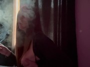 Artemisia Love Smoking Sesh Long hair big tits Fetish OF ARTEMISIALOVE101 12/16