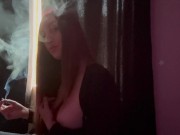 Artemisia Love Smoking Sesh Long hair big tits Fetish OF ARTEMISIALOVE101