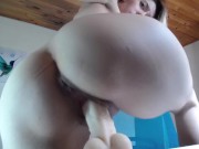 Latina playing with her dildo 11/16