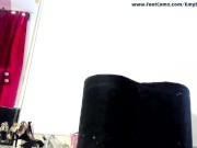 Colombiana Latina Heels Off, Toes Out – Foot Lovers Only 11/16