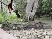 A Wee in the Woods. 2/16