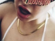 زنم وقتی نیس خدمتکار جندمو میکنم پ1 / Hot maid 14/16