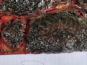 Mixed Media Arts from trash (Lava Art) 1/16