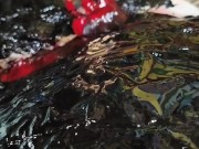 Mixed Media Arts from trash (Lava Art) 10/16