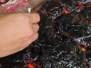 Mixed Media Arts from trash (Lava Art) 14/16