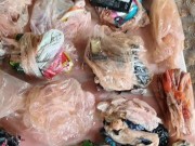 Mixed Media Arts from trash (Lava Art) 4/16