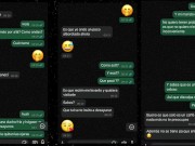 AMATEUR VID ~ Cheating Brazilian GF Gives A Blowjob To Her American BF's Friend When He's Working 1/16