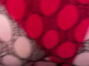 Quicky in Public rest area - fishnets