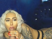 Sloppy Deepthroat Until Dildo Explodes 6/16