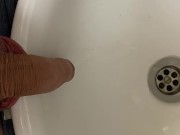 Peed in the sink without hands 8/16