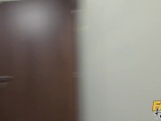 Fake Hostel - College boy fucks a guys slutty cheating Latina girlfriend 7/16