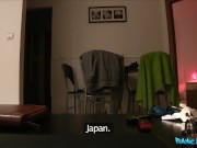 Public Agent - real Japanese student tourist lost in the city shares a hotel room with me 5/16