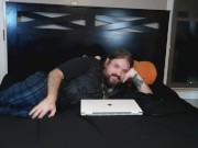 Cosplay wife caught me playing Aeons Echo on Nutaku, so I fucked her tiny pussy hard 1/16