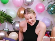 Ersties - Dare Ring Ep 2 of 4 - 5 Amateur Babes Lick, Kiss And Massage One Another 5/16