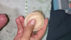 Playing with a small vagina