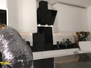 Kitchen Time With Naughty Mature Neelala And Her Toys 1/16