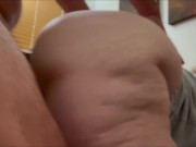 LIBRARIAN IN GREY SUMMER DRESS LETS GARDNER HIT IT! 15/16