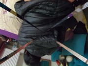 I love to masturbate with all those down-jackets 11/16