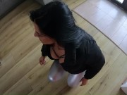 I love to masturbate with all those down-jackets 13/16