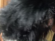 Love to suck and fuck with this furhooded down-jackets 14/16