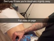 Client wouldn’t pay builder so he greets their daughter when she gets home
