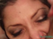 After a hot deepthroat I fucked my ex girlfriend really hard, then she rode me until I nutted in her 5/16