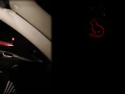 Red Cats' First Public Dogging In The Car With A Random - Cumshot Ending 2/16