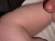 Cum shot on face 6/16