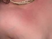 Cum shot on face 7/16