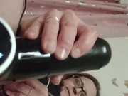 Using a massager on my pussy 15/16