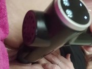 Using a massager on my pussy 9/16