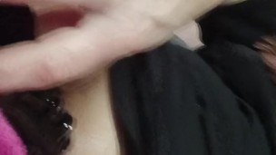 Using a massager on my pussy