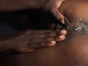 Bubble BUTT BABE GOT ANAL FUCKED WITH A 13/16