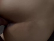 She sucks me off (listen to her moans) until I fuck her 16/16