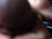 [CC] hippie has a free use mouth and I take full advantage. SLAP SLAP cock on face cum in mouth :) 5/16