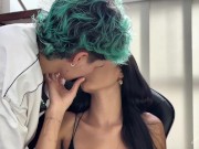 TIENES EL TOTO GORDO! Dandole con el Domi hasta que saque un delicioso Squirt 2/16