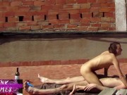 Spontaneous Outdoor Sex — Real Couple in Action