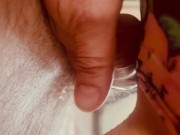 Dutch golden shower  Ze pist in haar slipje, zo over mijn grote lul 2/16