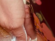 Dutch golden shower  Ze pist in haar slipje, zo over mijn grote lul 4/16