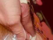 Dutch golden shower  Ze pist in haar slipje, zo over mijn grote lul 5/16