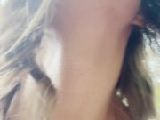 Public Squirting Slut Explosive Orgasm Hits Camera during a hike 2/16