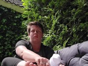 Perfect white socks and put them off 😍 2/16