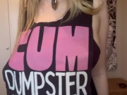 “I’m your cum dumpster” JOI with your cumslut 3/16