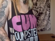 “I’m your cum dumpster” JOI with your cumslut 4/16
